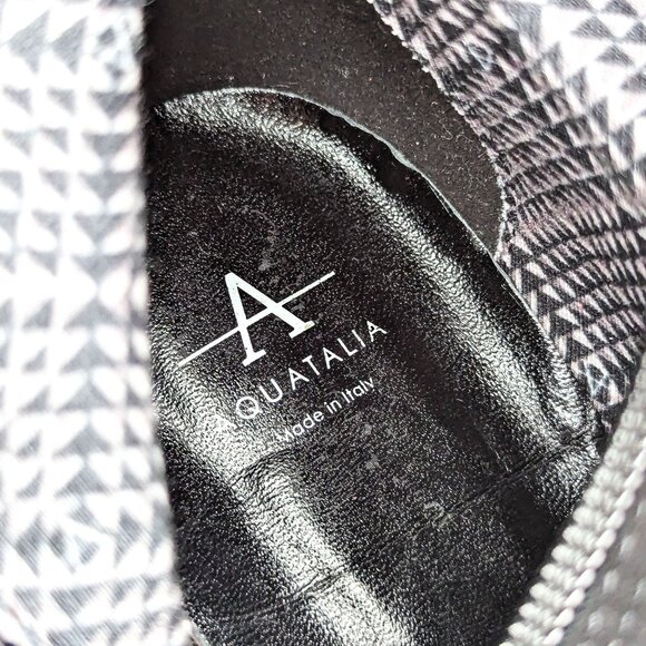 Aquatalia Women Barbera Black Suede OTK Block Heel Boots size 11 - Picture 7 of 12